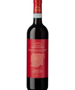 Cantina di Montalcino – 2019 Rosso di Montalcino DOC (Vino Rosso) – cl 75 x 1 bottiglia vetro