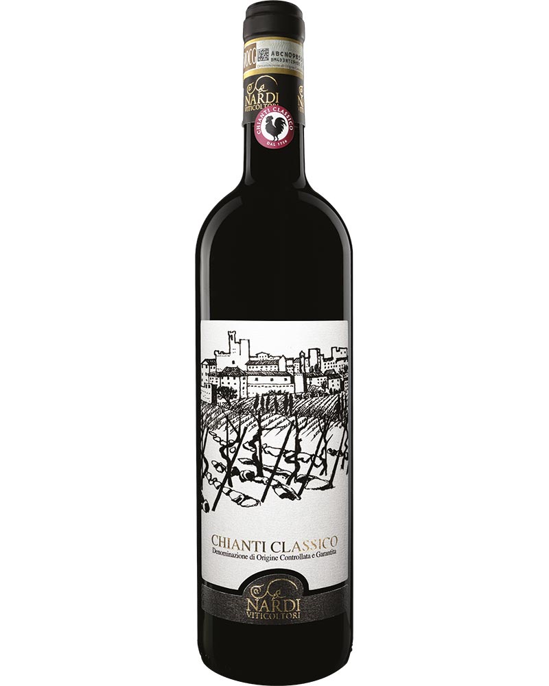 Nardi, Classico – 2017 Chianti Classico DOCG (Vino Rosso) – cl 75 x 1 bottiglia vetro