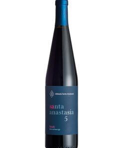 Abbazia Santa Anastasia, Punto 5 – 2017 Terre Siciliane IGP Syrah (Vino Rosso) – cl 75 x 1 bottiglia vetro