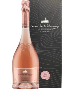Castello di Gussago, Inganni – 2018 Franciacorta DOCG, Millesimato Rose Extra Brut (Vino Spumante) – cl 75 x 1 bottiglia vetro astucciato