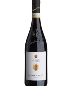 Castello del Poggio – 2020 Barbera d’Asti DOCG (Vino Rosso) – cl 75 x 1 bottiglia vetro