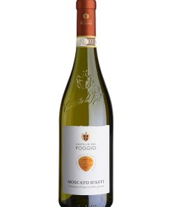 Castello del Poggio – 2020 Asti DOCG Moscato (Vino da Dessert) – cl 75 x 1 bottiglia vetro