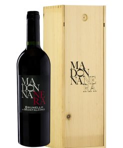 Madonna Nera – 2013 Brunello di Montalcino DOCG (Vino Rosso) – cl 150 x 1 bottiglia vetro cassetta legno