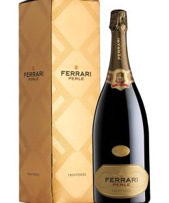 Ferrari, Perle – 2017 Trento DOC, Millesimato Brut (Vino Spumante) – cl 75 x 1 bottiglia vetro astucciato