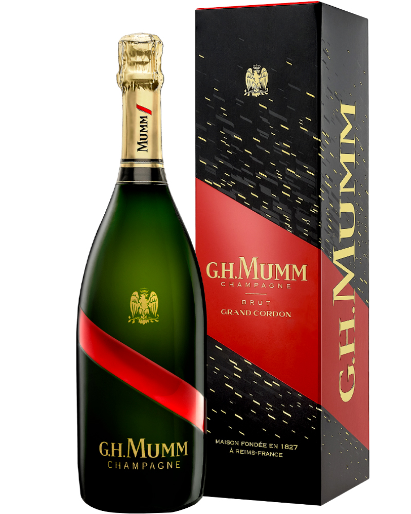 G.H. Mumm, Grand Cordon – Champagne AOC, Brut (Champagne) – cl 75 x 1 bottiglia vetro astucciato