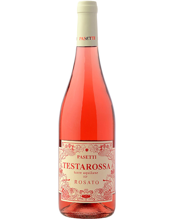 Pasetti, Testarossa – 2023 Terre Aquilane IGP Rosato (Vino Rosato) – cl 75 x 1 bottiglia vetro