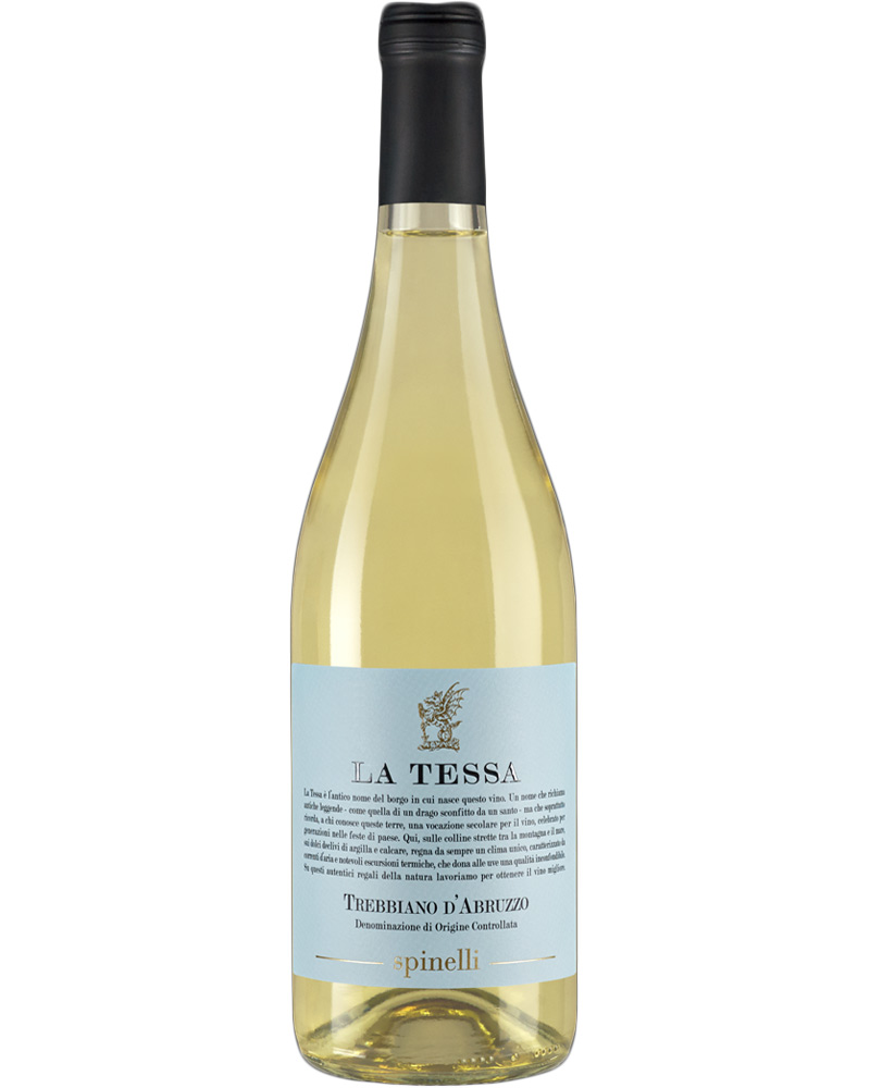 Spinelli, La Tessa – 2023 Trebbiano d’Abruzzo DOC (Vino Bianco) – cl 75 x 1 bottiglia vetro
