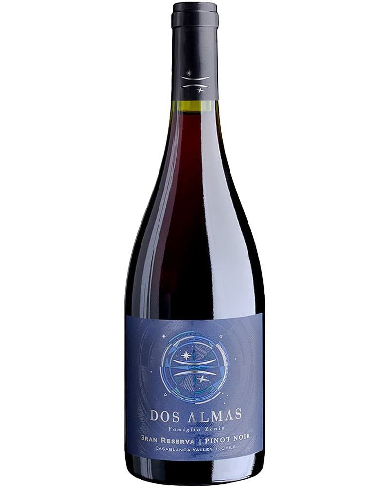 Dos Almas, Gran Riserva Casablanca – 2018 Cile DOC Pinot Noir (Vino Rosso) – cl 75 x 1 bottiglia vetro