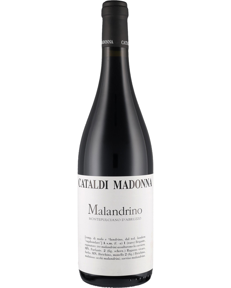 Cataldi Madonna, Malandrino – 2023 Montepulciano d’Abruzzo DOC (Vino Rosso) – cl 75 x 1 bottiglia vetro