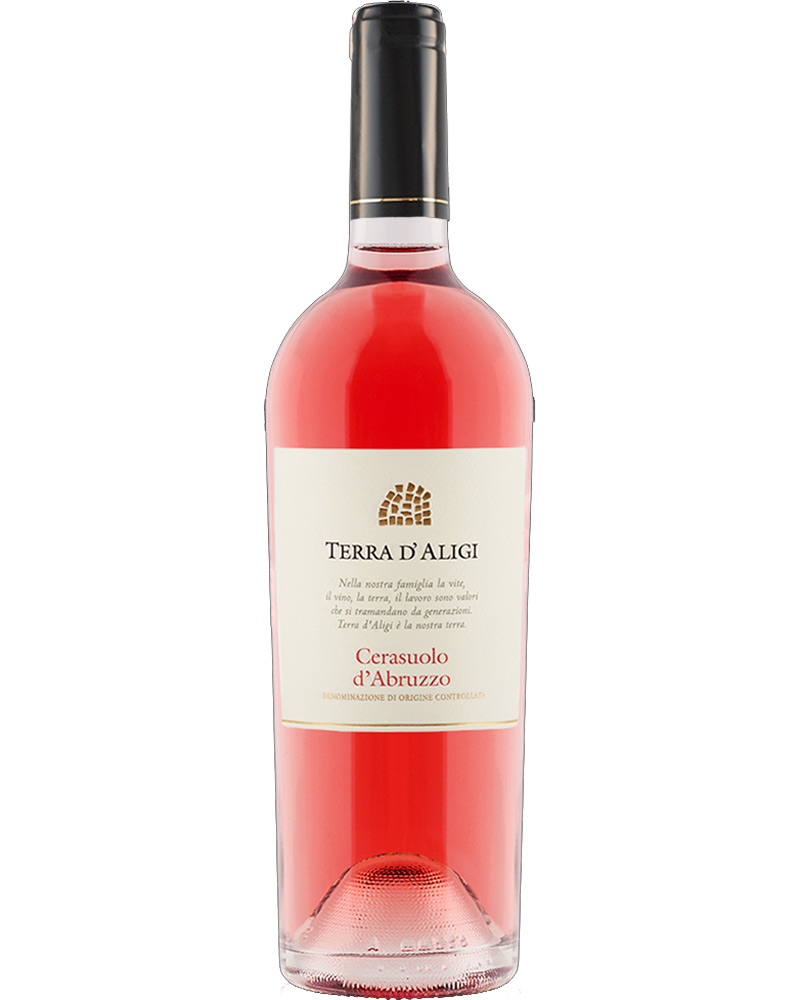 Terra d’Aligi – 2024 Cerasuolo d’Abruzzo DOC (Vino Rosato) – cl 75 x 1 bottiglia vetro
