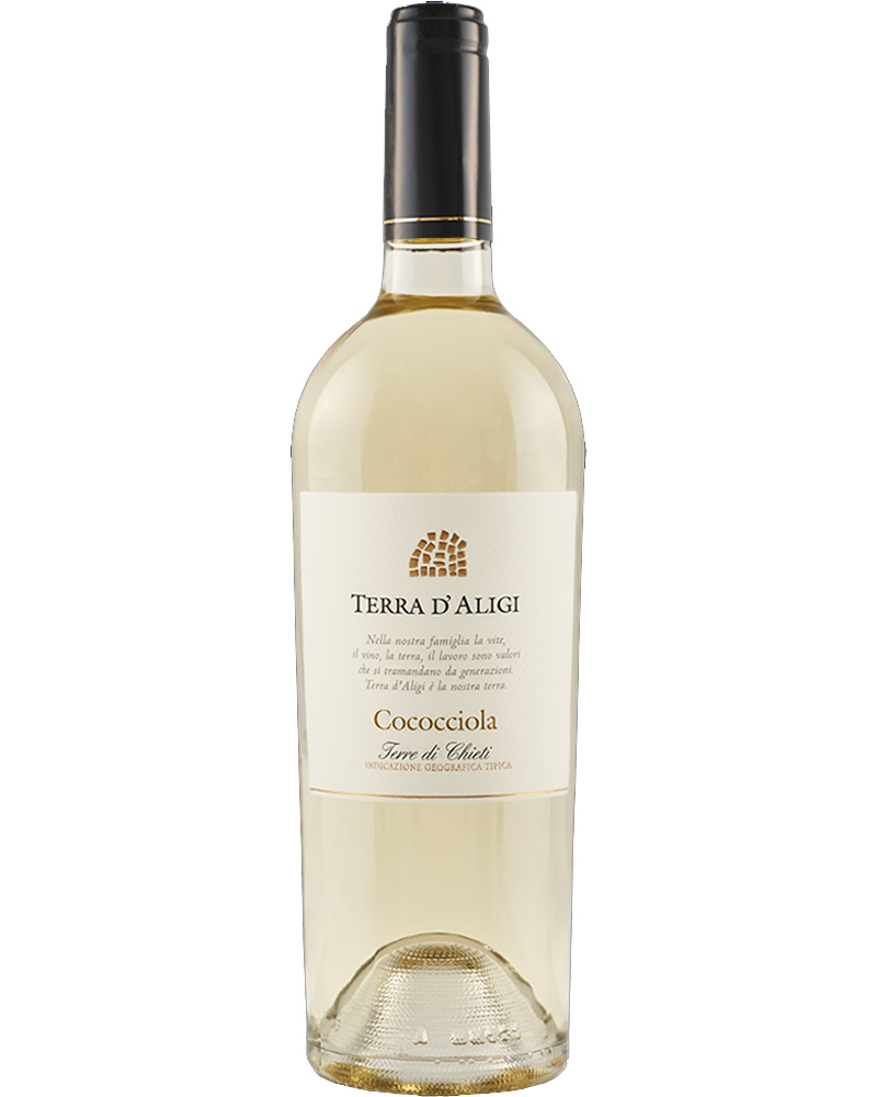 Terra d’Aligi – 2022 Terre di Chieti IGT Cococciola (Vino Bianco) – cl 75 x 1 bottiglia vetro
