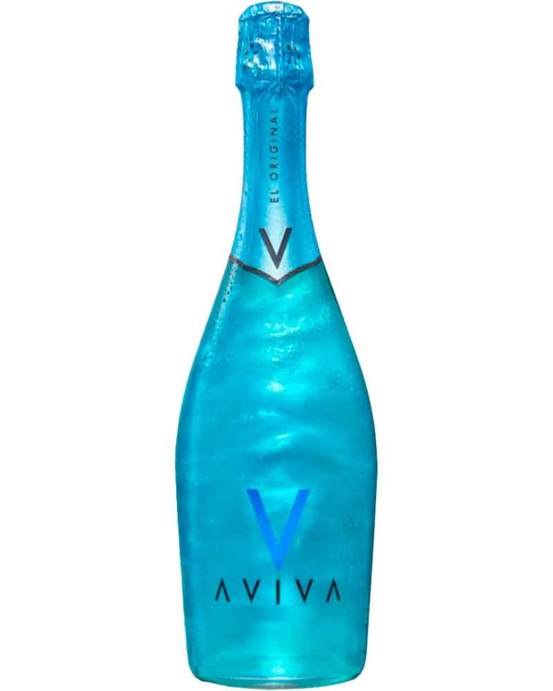 Aviva El Original, Blue Sky – Moscato e Glitter, Dolce (Vino Spumante) – cl 75 x 1 bottiglia vetro