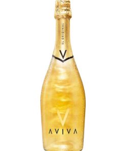 Aviva El Original, Gold – Moscato e Glitter, Dolce (Vino Spumante) – cl 75 x 1 bottiglia vetro