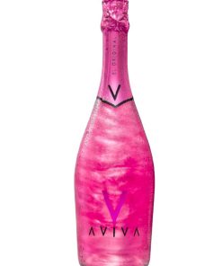 Aviva El Original, Pink – Moscato e Glitter, Dolce (Vino Spumante) – cl 75 x 1 bottiglia vetro
