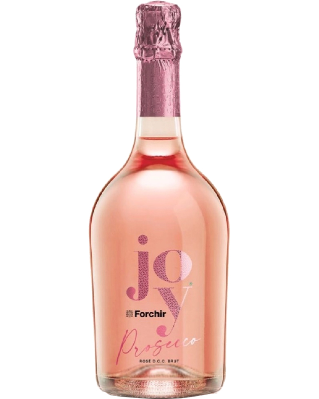 Forchir, Joy – 2024 Prosecco DOC, Rose Brut (Vino Spumante) – cl 75 x 1 bottiglia vetro