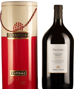 Terra d’Aligi, Tatone Jeroboam Tin Box  – 2016 Montepulciano d’Abruzzo DOC (Vino Rosso) – cl 500 x 1 bottiglia vetro astucciato
