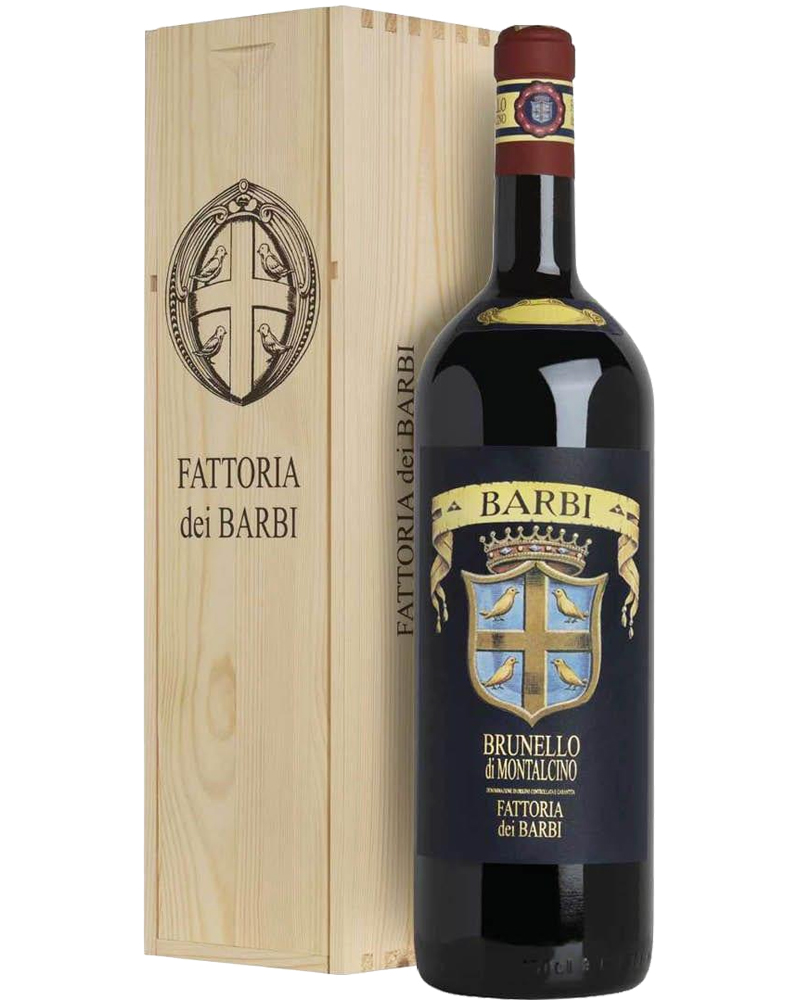 Fattoria dei Barbi, Magnum – 2015 Brunello di Montalcino DOCG (Vino Rosso) – cl 150 x 1 bottiglia vetro cassetta legno