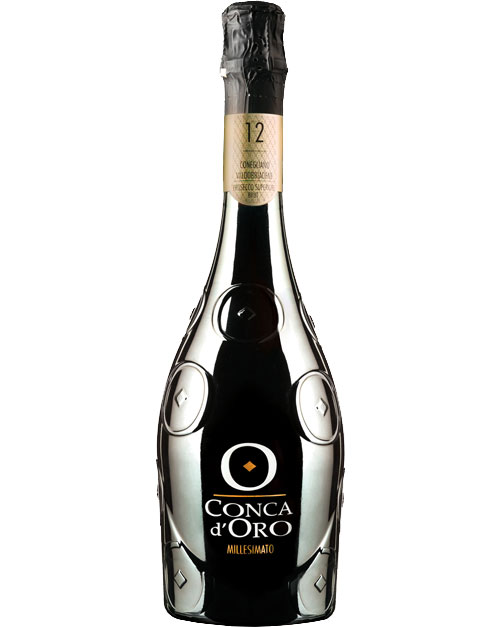 Conca d’Oro, N 12 – 2021 Prosecco DOCG Superiore Conegliano Valdobbiadene, Millesimato Brut (Vino Spumante) – cl 75 x 1 bottiglia vetro