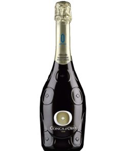 Conca d’Oro, Dosage Zero Conegliano Valdobbiadene Superiore – 2022 Prosecco DOCG, Millesimato Pas Dose (Vino Spumante) – cl 75 x 1 bottiglia vetro
