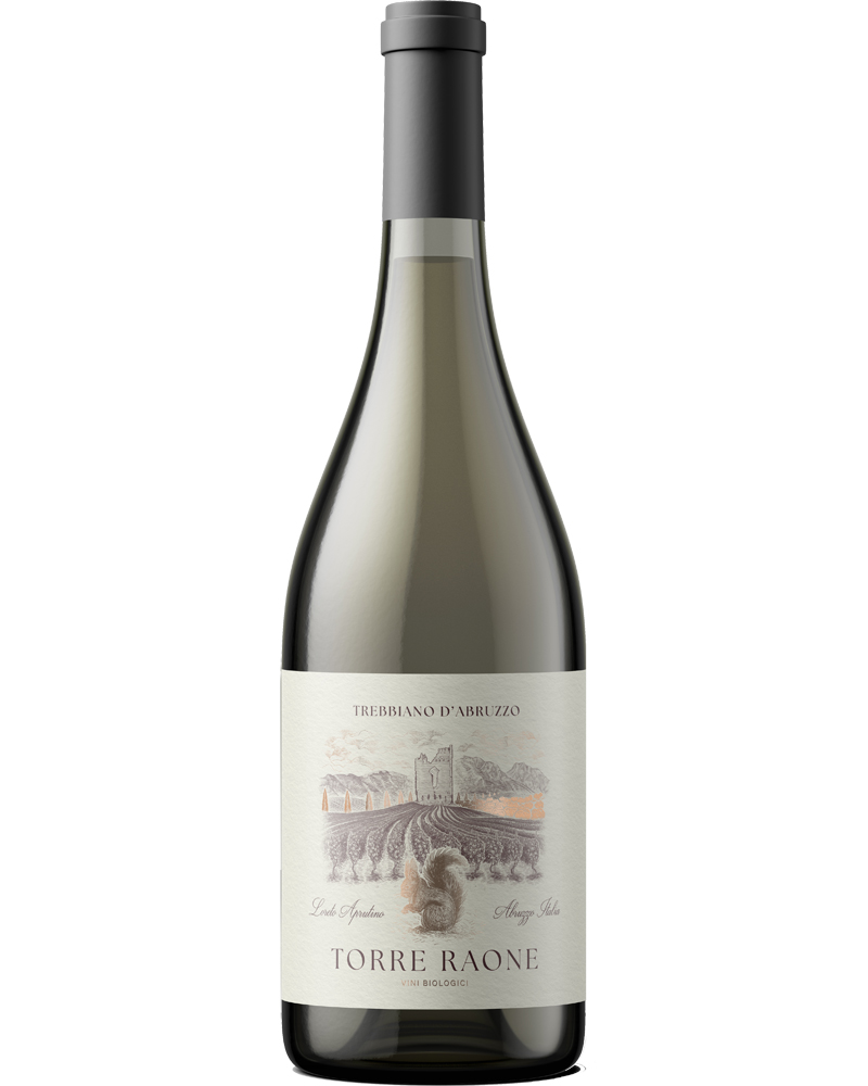 Torre Raone, Biologico – 2023 Trebbiano d’Abruzzo DOC (Vino Bianco) – cl 75 x 1 bottiglia vetro