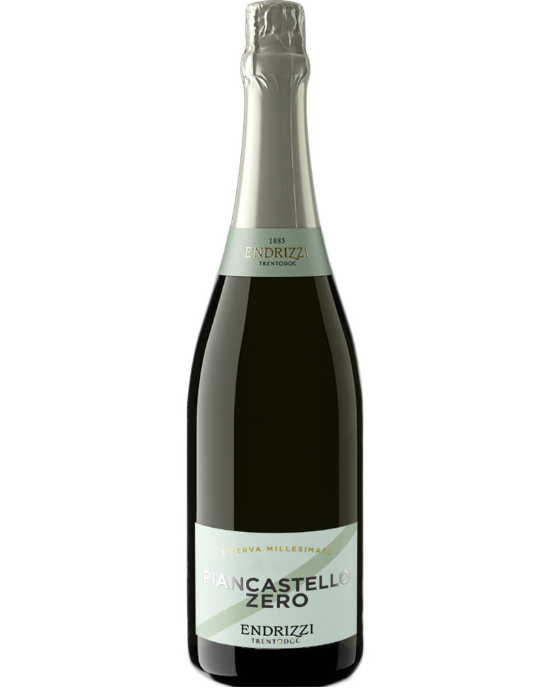 Endrizzi, Piancastello Zero – 2017 Trento DOC, Millesimato Pas Dose (Vino Spumante) – cl 75 x 1 bottiglia vetro