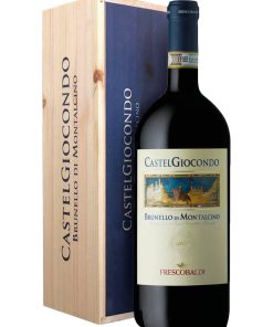Frescobaldi, Magnum Castelgiocondo – 2018 Brunello di Montalcino DOCG (Vino Rosso) – cl 150 x 1 bottiglia vetro cassetta legno