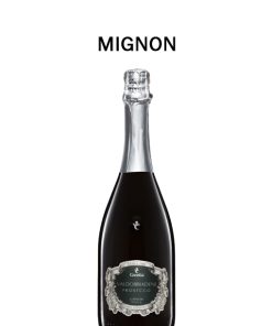 Canella, Mignon Superiore – Prosecco DOCG Conegliano Valdobbiadene, Extra Dry (Vino Spumante) – cl 20 x 1 bottiglia vetro