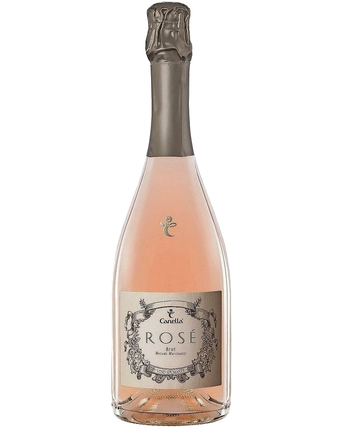 Canella, Mignon Metodo Martinotti – Pinot, Rose Brut (Vino Spumante) – cl 20 x 1 bottiglia vetro