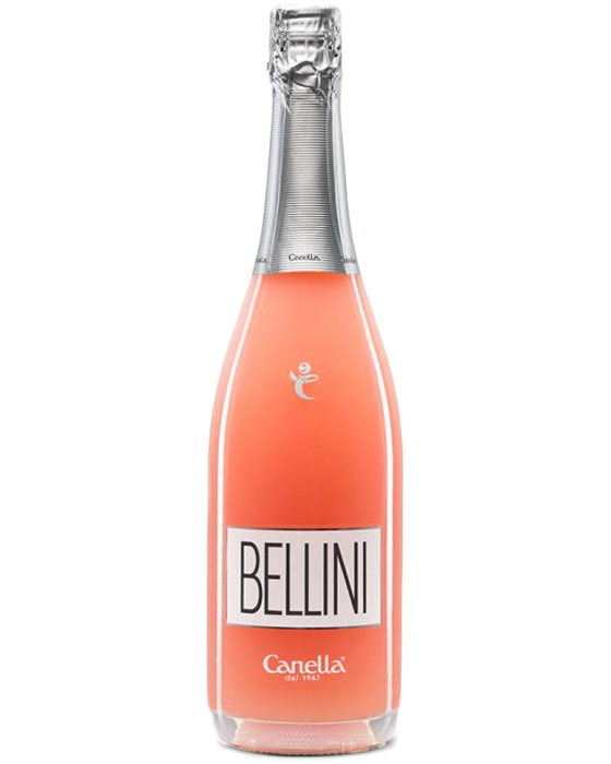 Canella, Bellini Cocktail Mignon – Spumante Aperitivo, Brut (Vino Spumante) – cl 20 x 1 bottiglia vetro