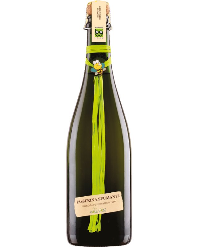 Vola Volè, Biologico – 2022 Passerina Spumante, Brut (Vino Spumante) – cl 75 x 1 bottiglia vetro