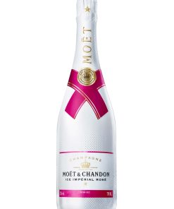 Moet & Chandon, Ice Imperial Rosè – Champagne AOC, Rose Sans Annee Demi Sec (Champagne) – cl 75 x 1 bottiglia vetro