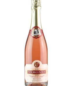 Vergnes – Cremant de Limoux AOC, Rose Sans Annee Brut (Cremant) – cl 75 x 1 bottiglia vetro