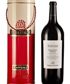 Terra d’Aligi, Tatone Jeroboam Tin Box – 2017 Montepulciano d’Abruzzo DOC Montepulciano (Vino Rosso) – lt 3 x 1 bottiglia vetro astucciato