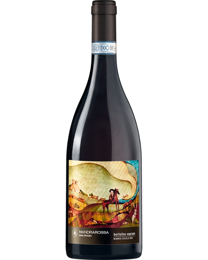 Mandrarossa, Bertolino Soprano – 2022 Sicilia DOC Bianco (Vino Bianco) – cl 75 x 1 bottiglia plastica