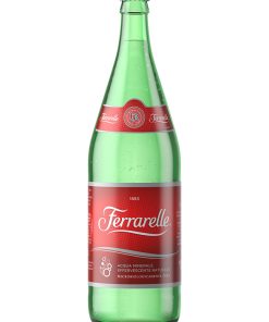 Ferrarelle, Acqua Minerale – Tappo Corona, Effervescente Naturale – cl 100 x 12 bottiglie vetro (vuoto a rendere)