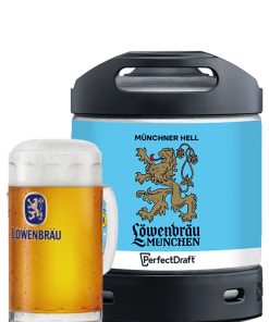 Lowenbrau – Original, Munchner Hell Premium – lt 6 x 1 fusto PerfectDraft acciaio (vuoto a rendere)