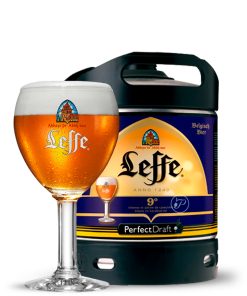 Leffe – Rituel 9%, Birra d’Abbazia – lt 6 x 1 fusto PerfectDraft acciaio (vuoto a rendere)