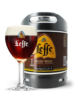 Leffe – Brune, Birra d’Abbazia – lt 6 x 1 fusto PerfectDraft acciaio (vuoto a rendere)