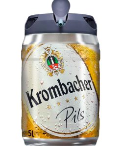 Krombacher – Fresh Keg, Premium Pils – lt 5 x 1 fusto a caduta acciaio
