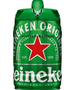 Heineken – Draught Keg, Lager – lt 5 x 1 fusto a caduta acciaio