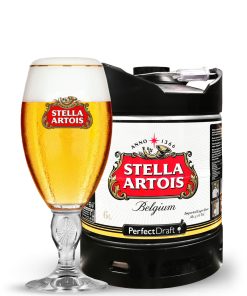 Stella Artois – Pilsner – lt 6 x 1 fusto PerfectDraft acciaio (vuoto a rendere)