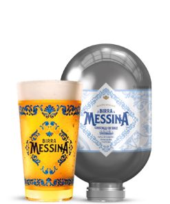 Birra Messina – Cristalli di Sale, Non Filtrata – lt 8 x 1 fusto Blade plastica