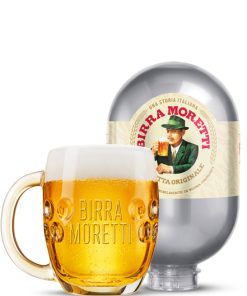 Birra Moretti – Lager – lt 8 x 1 fusto Blade plastica