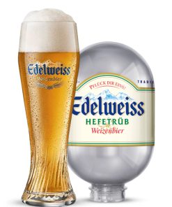 Edelweiss – Hefetrub Weizenbier, Weisse – lt 8 x 1 fusto Blade plastica