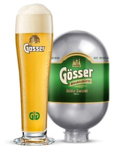 Gosser – Stifts-Zwickl Hell, Zwickel Hell – lt 8 x 1 fusto Blade plastica