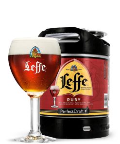 Leffe – Ruby, Birra d’Abbazia – lt 6 x 1 fusto PerfectDraft acciaio (vuoto a rendere)