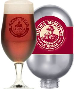 Birra Moretti – La Rossa , Doppelbock Rossa – lt 8 x 1 fusto Blade plastica