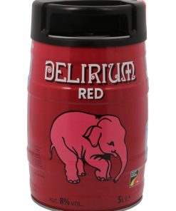 Delirium – Tremens Red IPS KEG, Fruit Beer Strong Ale – lt 5 x 1 fusto a caduta alluminio