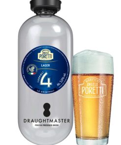 Birrificio Angelo Poretti – 4 Luppoli, Lager – lt 10 x 1 fusto DraughtMaster Extra10 plastica