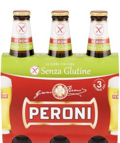 Peroni – Senza Glutine, Lager – cl 33 x 3 bottiglie vetro (CF x 24 bt)